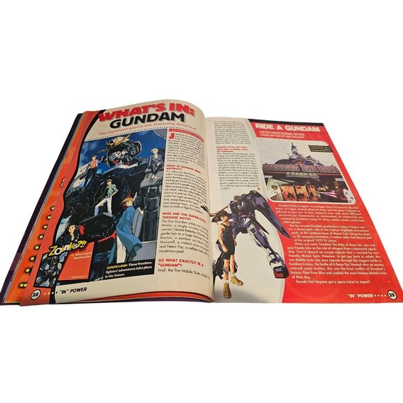 In Power Magazine Issue March #11 Gundam Rocks 7th Heaven Sailor Moon Olsens - Picture 5 of 9